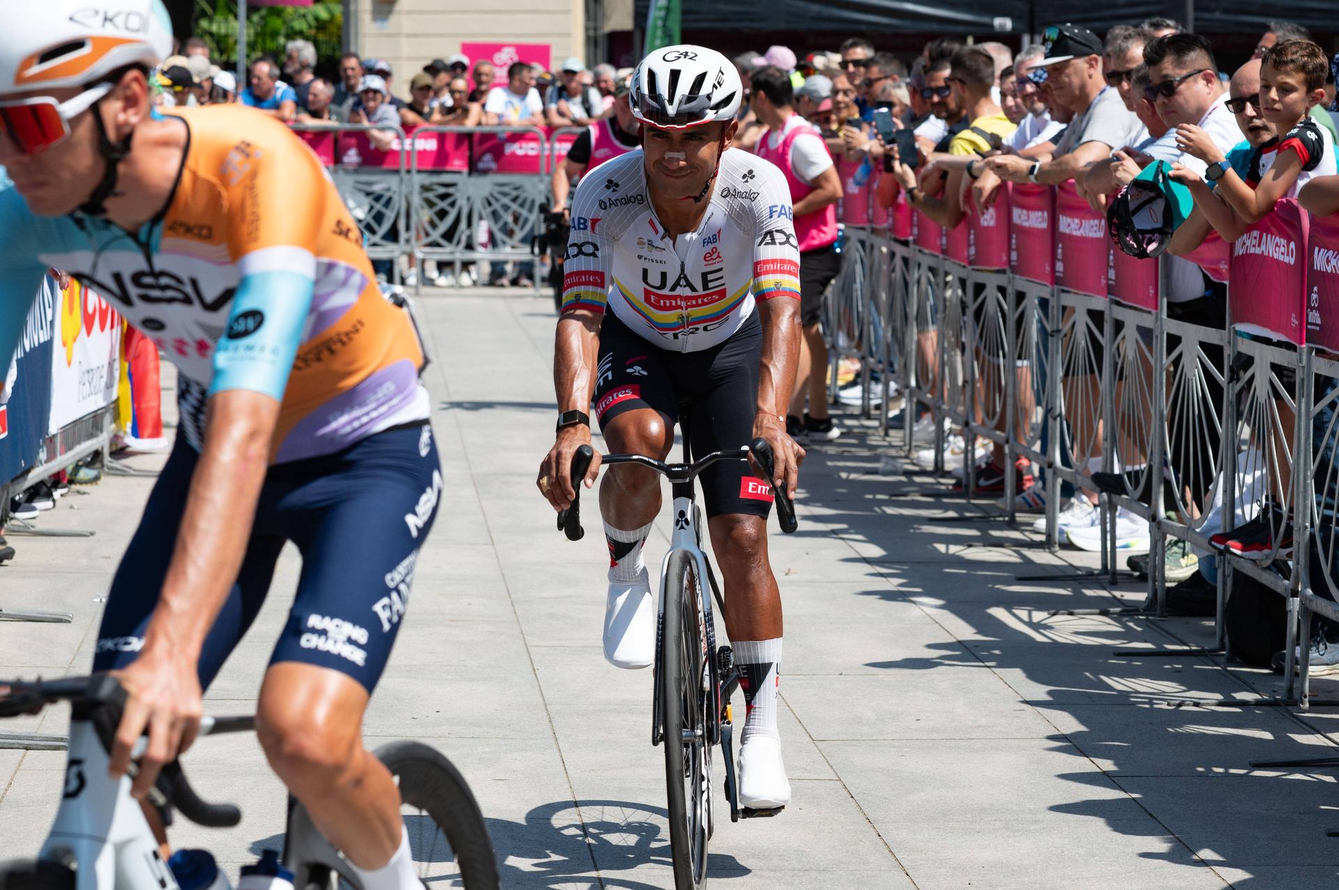 Ekvádorský cyklista Jhonatan Narvaez.
Zdroj: IMAGO