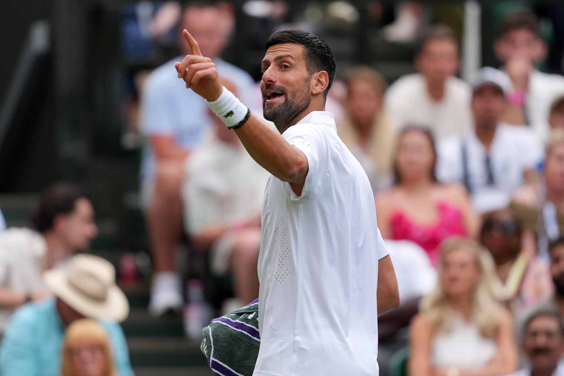 Novak Djokovič. Zdroj: SIT/AP
