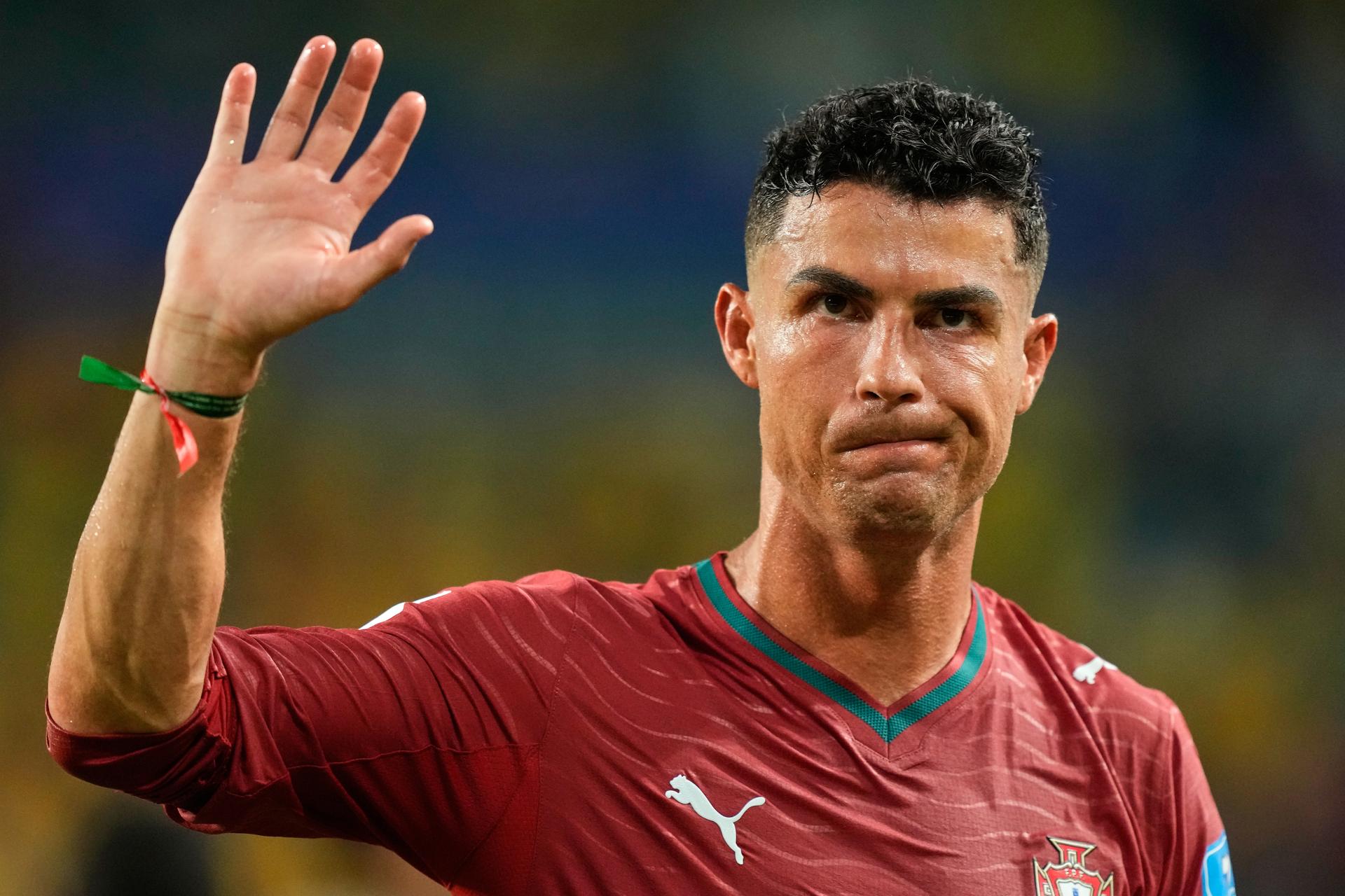 Cristiano Ronaldo po zápase proti Kolumbii na MS vo futbale 2026. Zdroj: SITA/AP