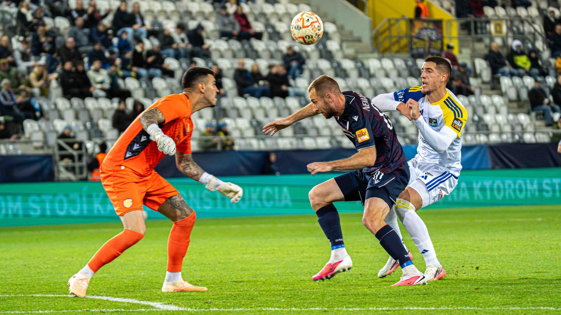 Momentka zo zápasu FC Košice - DAC Dunajská Streda (0:1). Zdroj: fckosice.sk/ Tomáš Cicoň