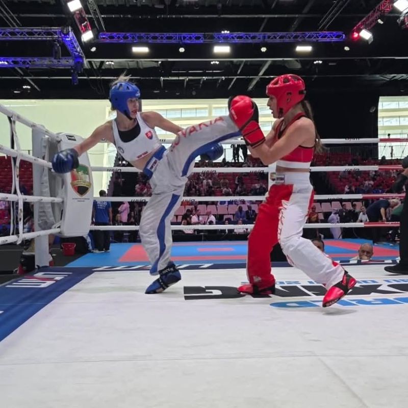 Slovenská reprezentantka v kickboxe vybojovala zlato na MS! Porazila svetovú jednotku