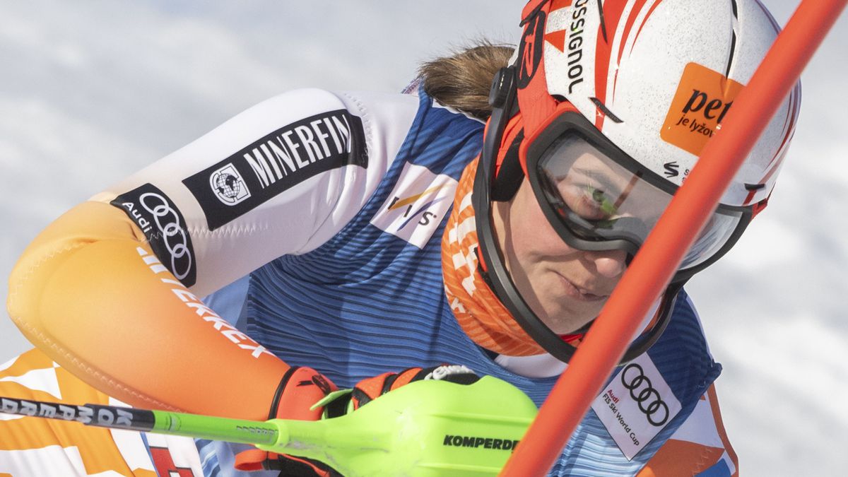 Petr Vlhová Leads the Charge in Slovenian Kranjska Gora Slalom Race