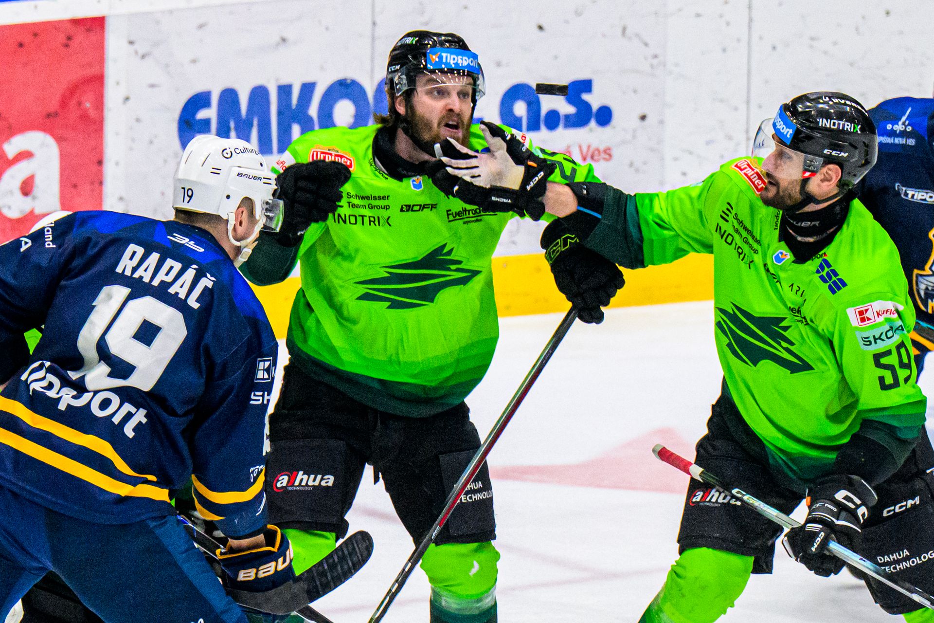 HK Spišská Nová Ves - Vlci Žilina. Zdroj: TASR