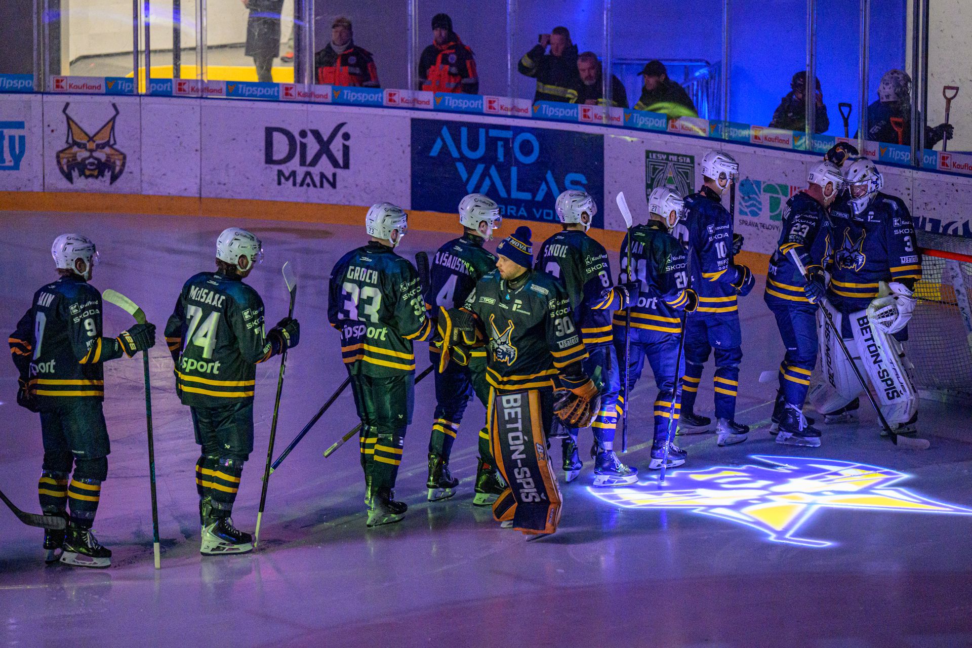 HK Spišská Nová Ves - Vlci Žilina. Zdroj: TASR