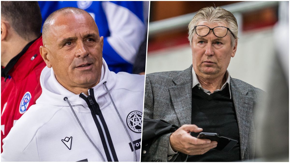 Francesco Calzona (vľavo) a Ján Kocian. Zdroj: Imago