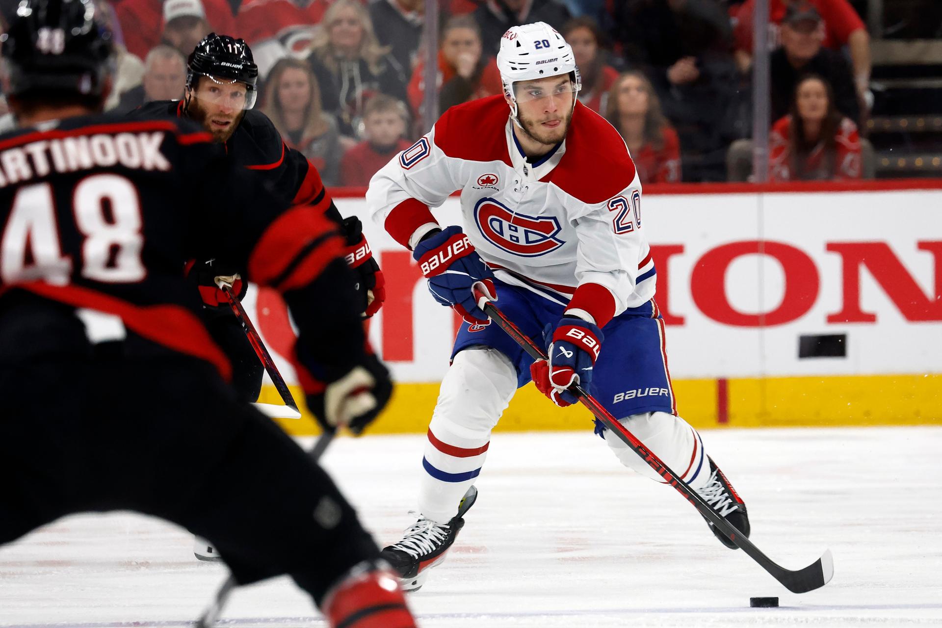 Carolina Hurricanes - Montreal Canadiens (Juraj Slafkovský) / NHL