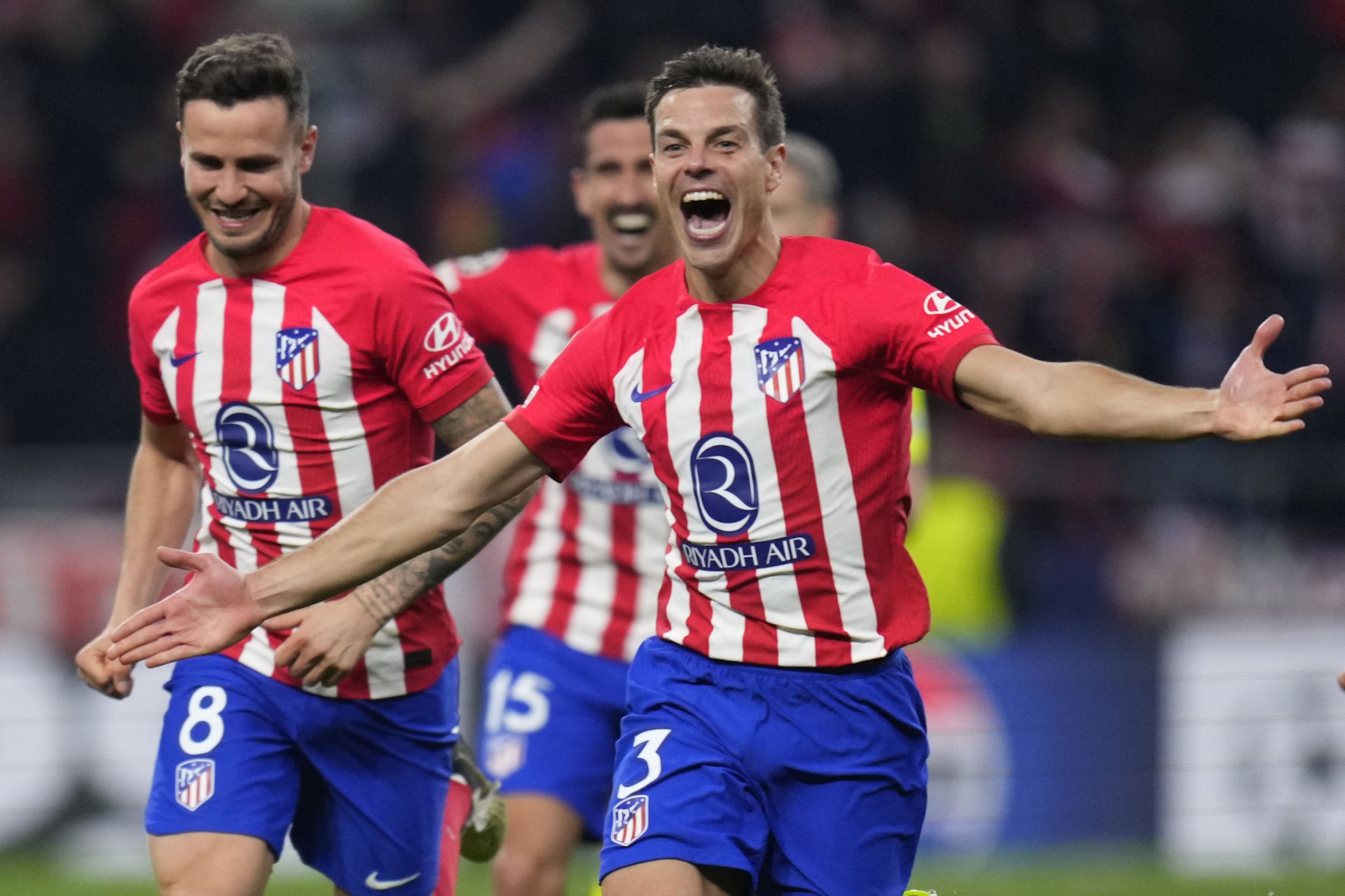 Cesar Azpilicueta v drese Atletica Madrida
Zdroj: SITA/AP