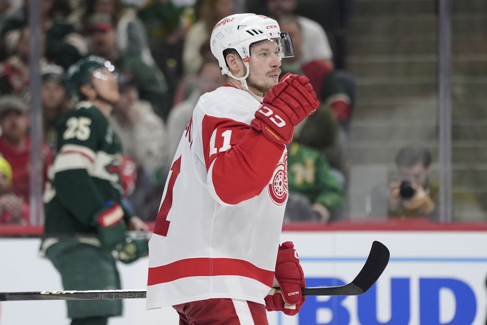 Vladimir Tarasenko v drese Detroitu Red Wings
Zdroj: SITA/AP
