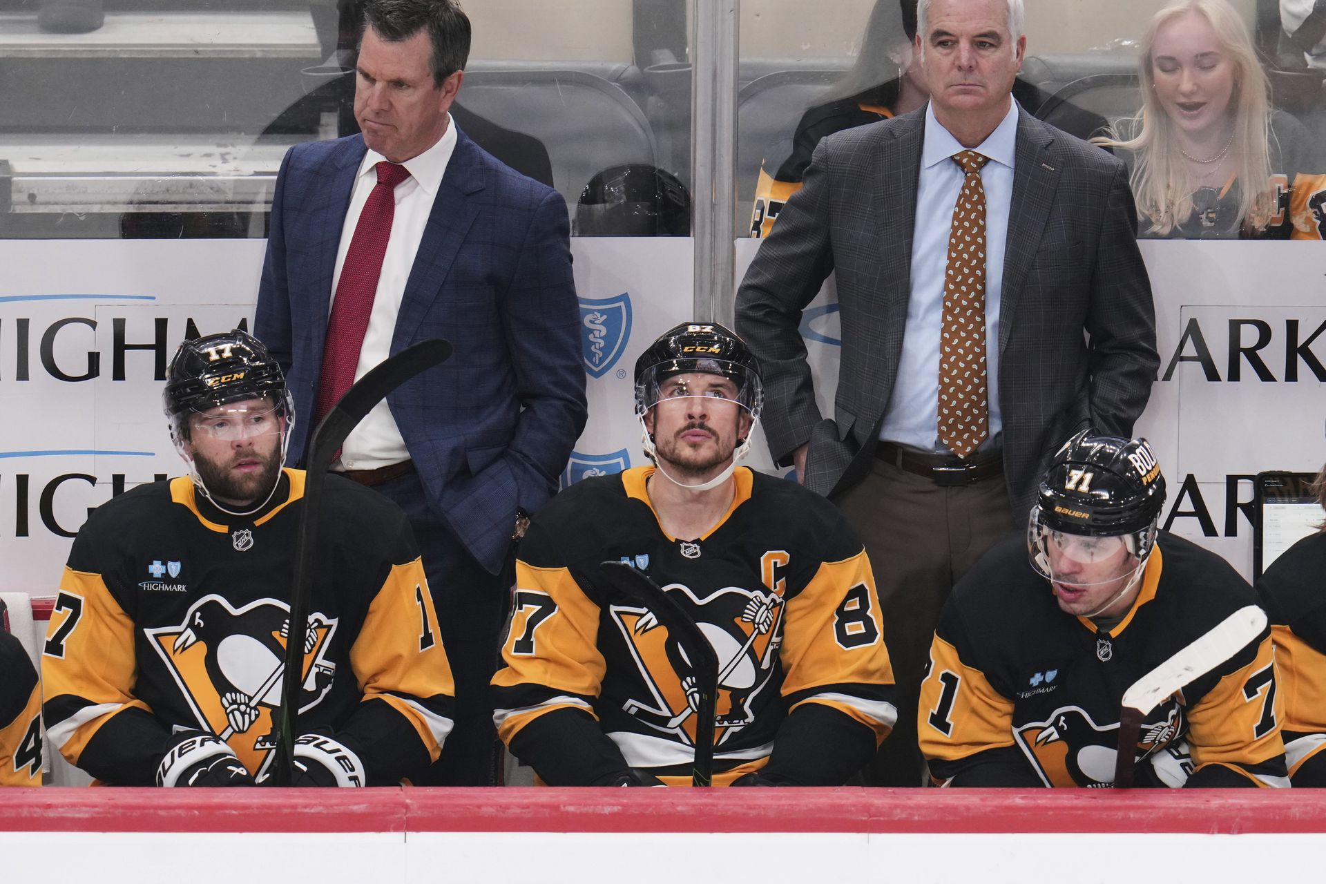 Sidney Crosby a Jevgenji Malkin v drese Pitsburghu Penguins
Zdroj: SITA/AP
