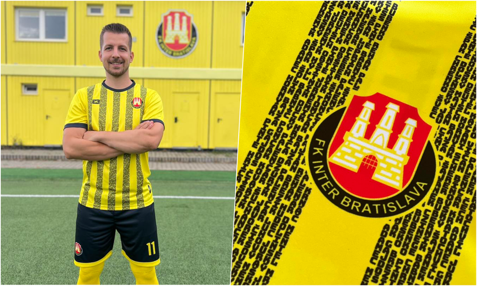 FK Inter Bratislava predstavil unikátne dresy. Žltočierni spomínajú na zlaté časy