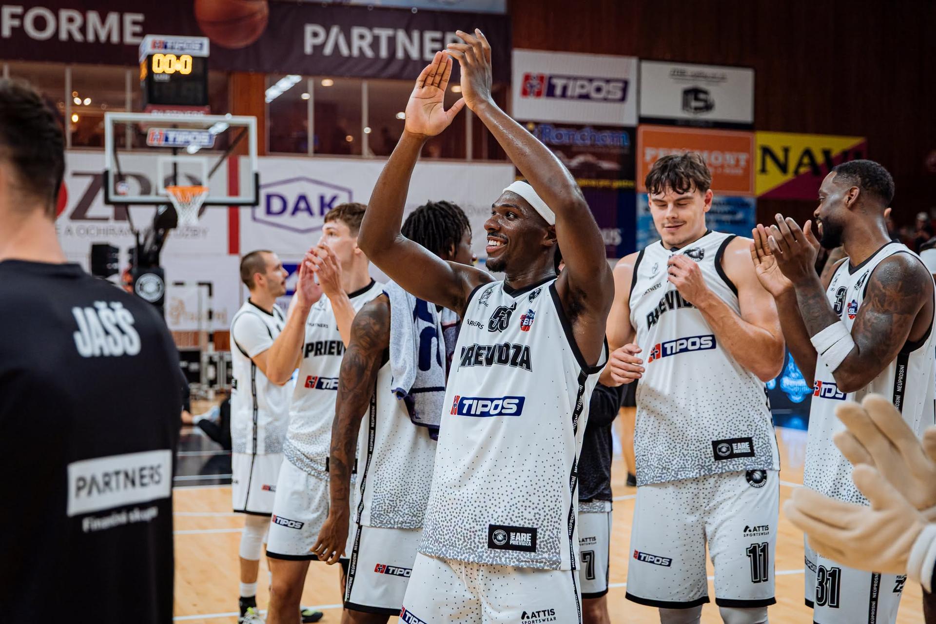 Basketbalisti Prievidze. Zdroj: BK Prievidza
