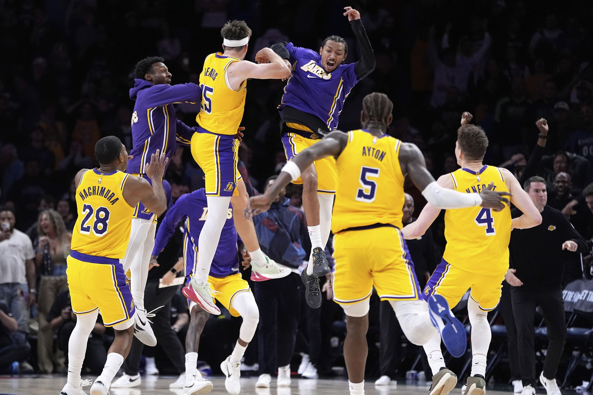 Los Angeles Lakers. Zdroj: SITA/AP