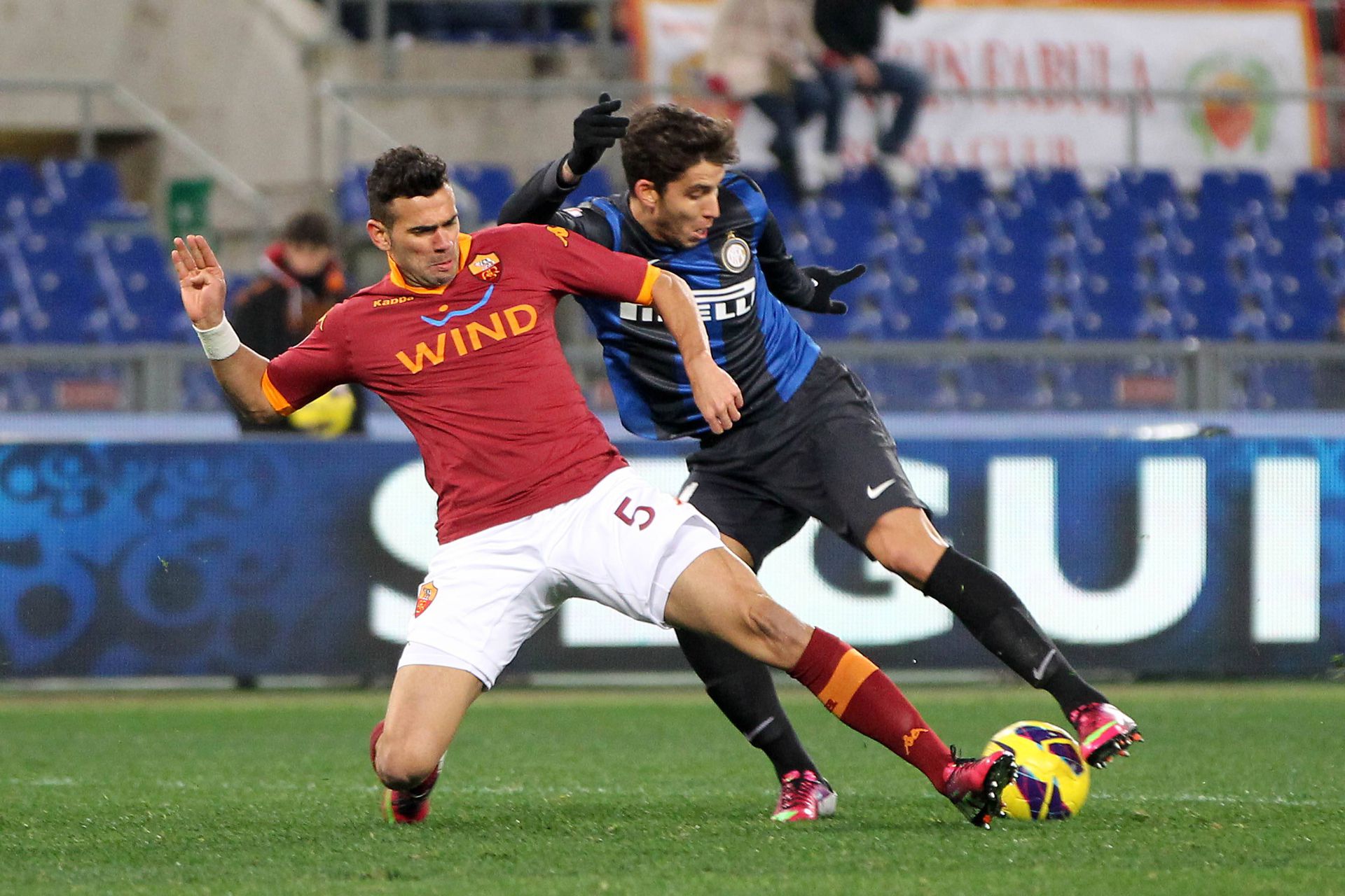 Leandro Castán v drese AS Rím. Zdroj: Imago