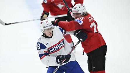 MS v hokeji U20: Nórov čaká boj o záchranu. Švajčiari zvládli zápas o budúcnosť na turnaji
