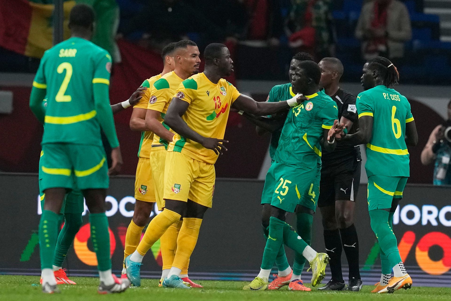 Benin - Senegal.
Zdroj: SITA/AP