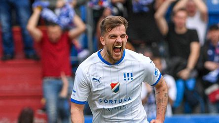Matúš Rusnák s víťazným gólom pri víťazstve Baníka Ostrava, Sparta sa vrátila na čelo tabuľky