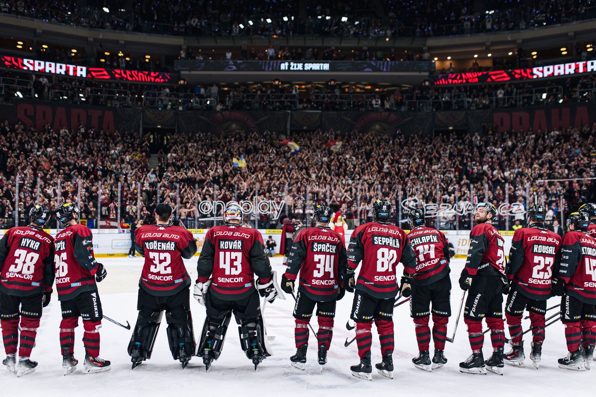 HC Sparta Praha. Zdroj: Facebook / Sparta Praha