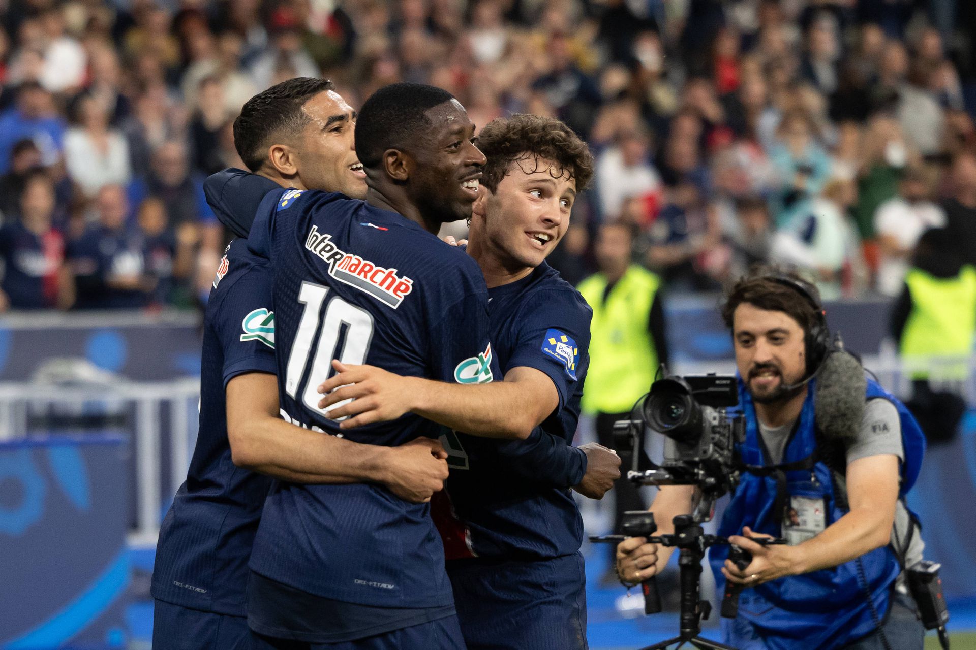 Radosť hráčov PSG. Zdroj: Imago