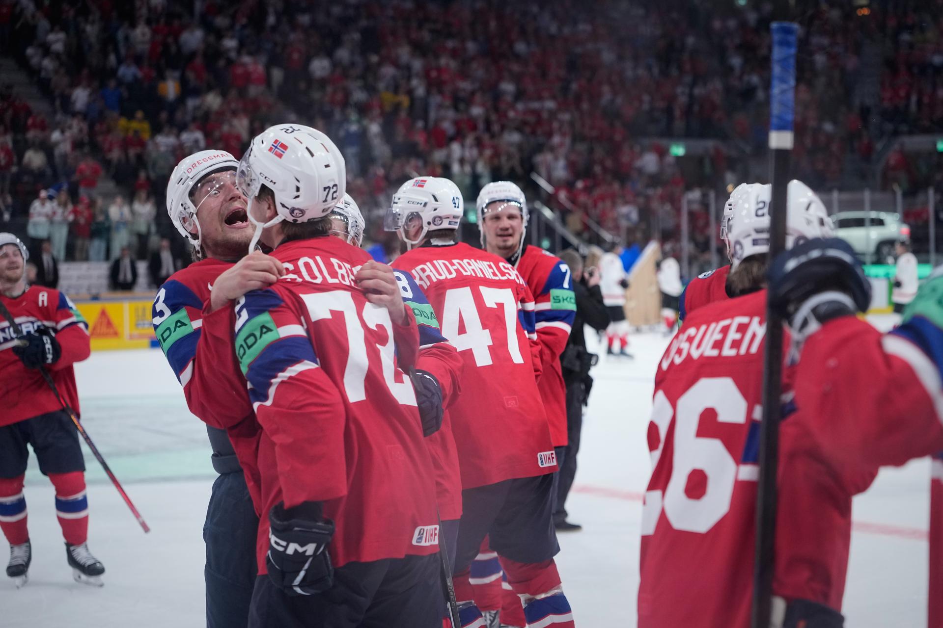 Nórsko získalo historickú medailu na MS v hokeji 2026. Zdroj: SITA/AP