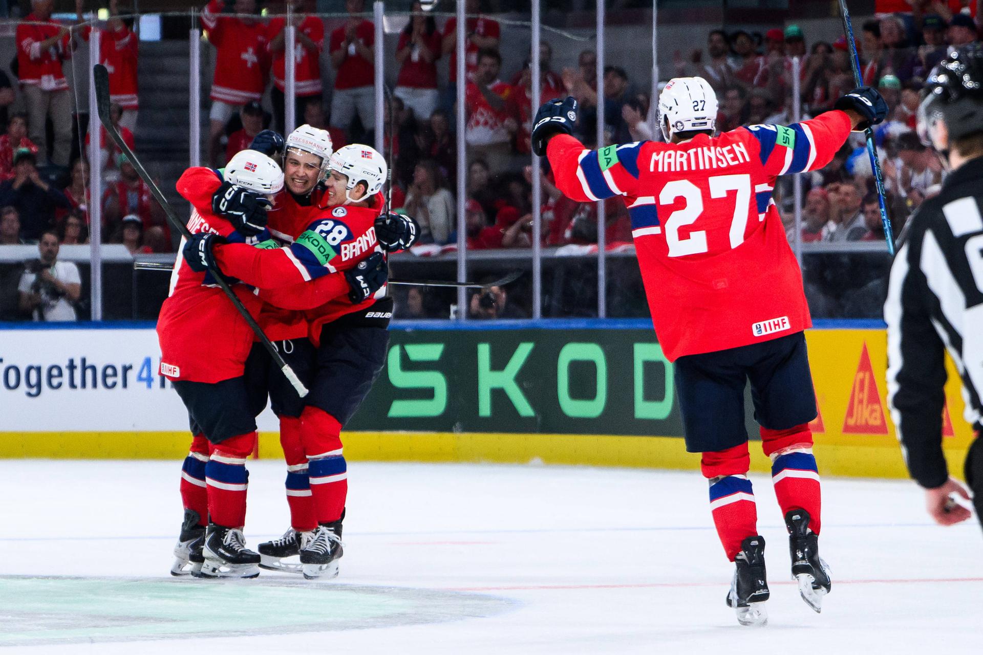 Nórsko získalo bronz na MS v hokeji 2026. Zdroj: IMAGO