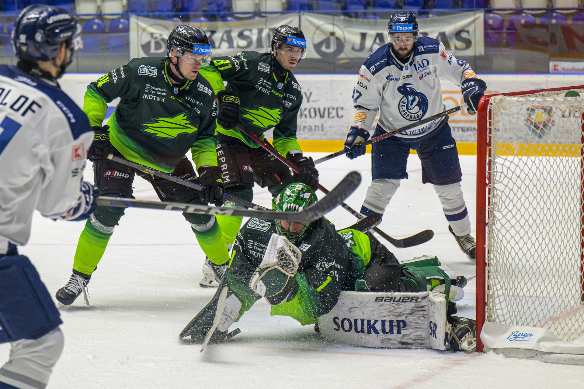 HK Poprad - Vlci Žilina. Zdroj: TASR