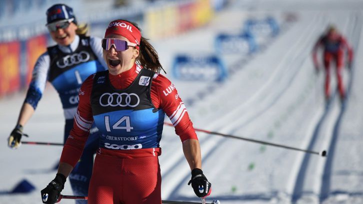 Наталия Непряева с победа в спринта в Оберстдорф от “Тур дьо ски”
