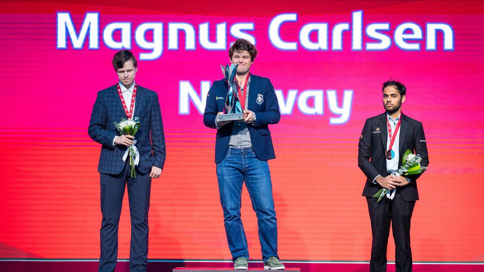 Магнус Карлсен спечели Световното първенство по блиц шах на ФИДЕ