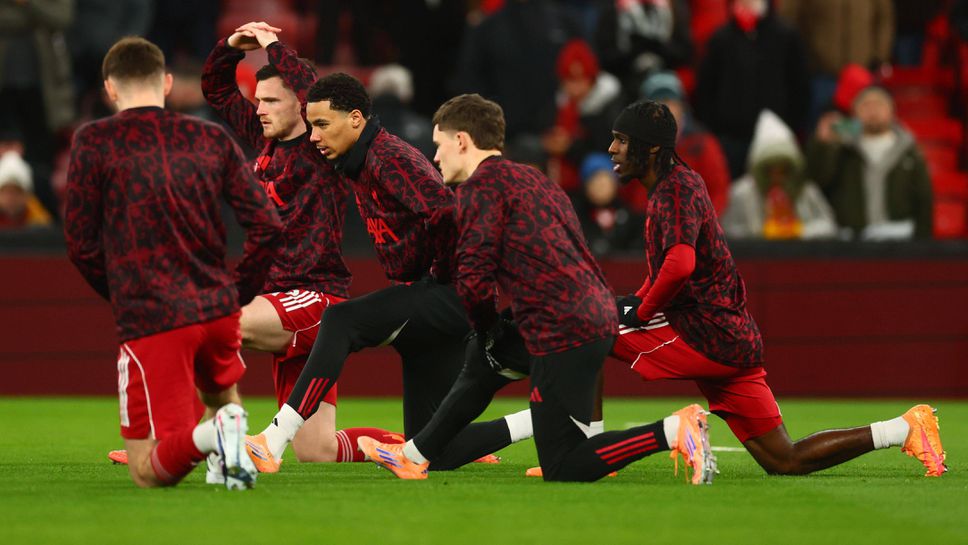 Съставите на Ливърпул и Лийдс, Груев излиза като титуляр на "Анфийлд"