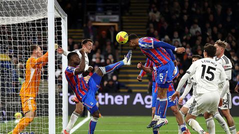 Кристъл Палас и Фулъм разделиха точките на старта на новата година