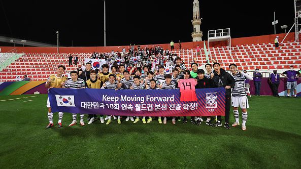 Република Корея се класира за десети пореден път за участие на световно първенство по футбол