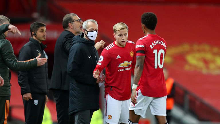  Рашфорд към Ван де Беек: Отиди и им покажи какво можеш 