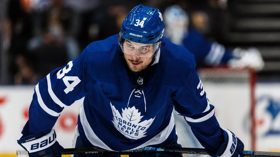 Хеттрик на Остън Матюс донесе успех на Торонто срещу Ню Джърси