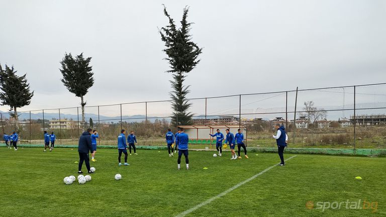 Спартак Варна проведе днешната си тренировка в района на Алания