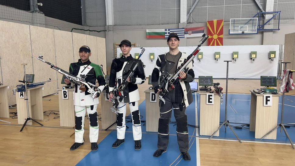 Антон Ризов със сребро на пушка на Гран при София