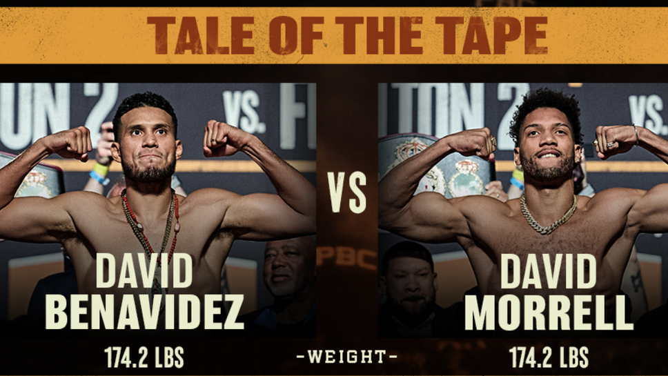 Бенавидес и Морел минаха кантара преди двубоя в Лас Вегас