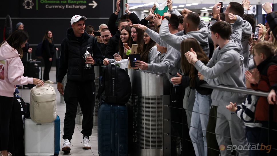 Шампионът на двойки при юношите на "Australian Open" Димитър Кисимов се прибира в България