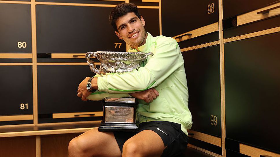 Испанската суперзвезда Карлос Алкарас триумфира днес за първи път в