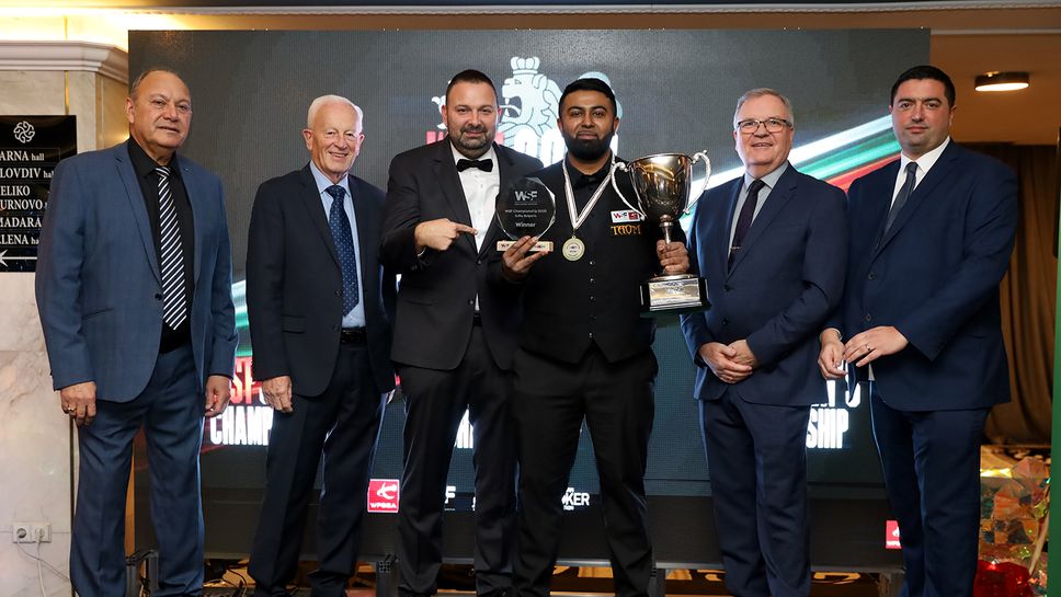 Хамад Миа спечели световната титла по снукър в София!