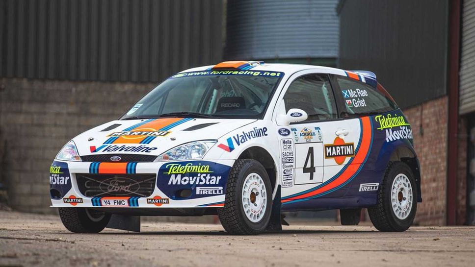 Ford Focus WRC на Колин Макрей излиза на търг