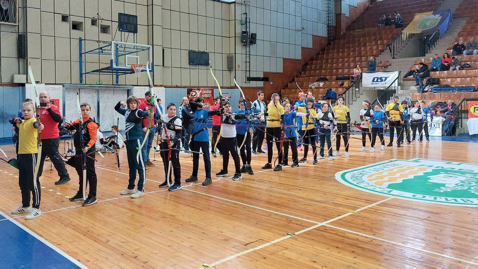 Първият детски турнир по стрелба с лък "Диана" се проведе при голям интерес