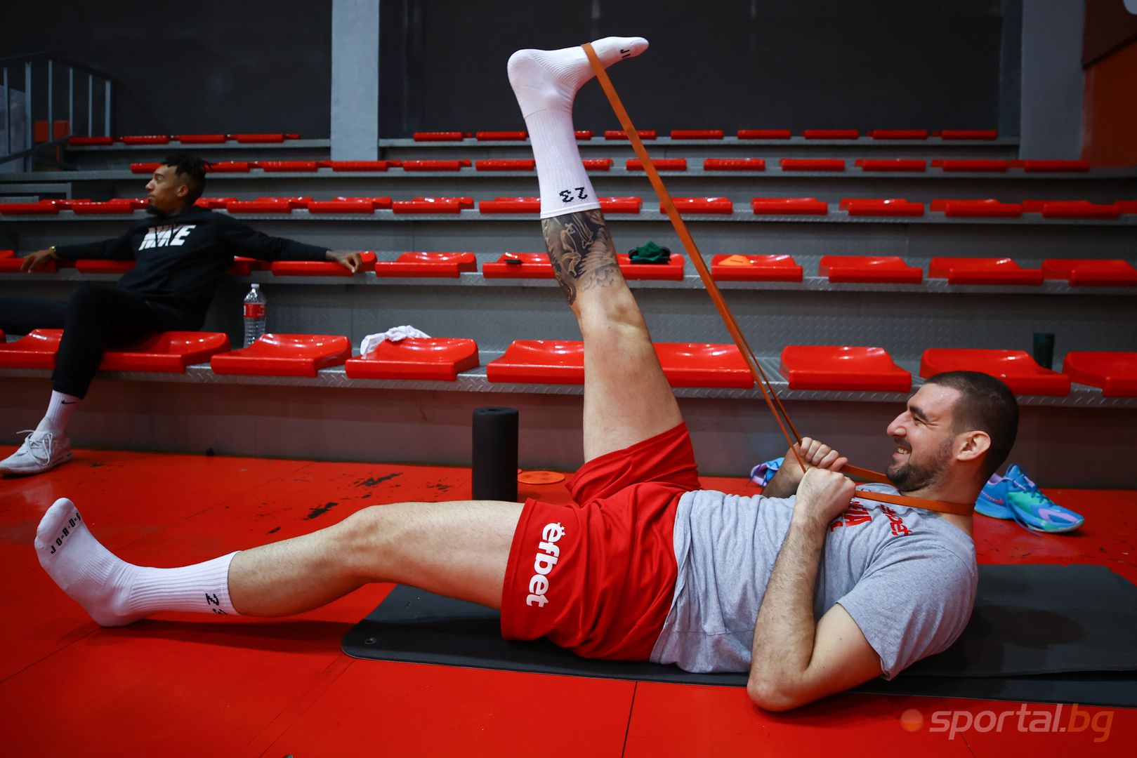  Тренировка на ЦСКА 