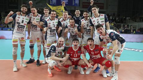 Тренто разгроми Берлин РВ и излиза срещу Лубе на полуфинал в ШЛ