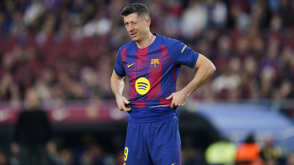 Левандовски отпада за реванша с Атлетико Мадрид