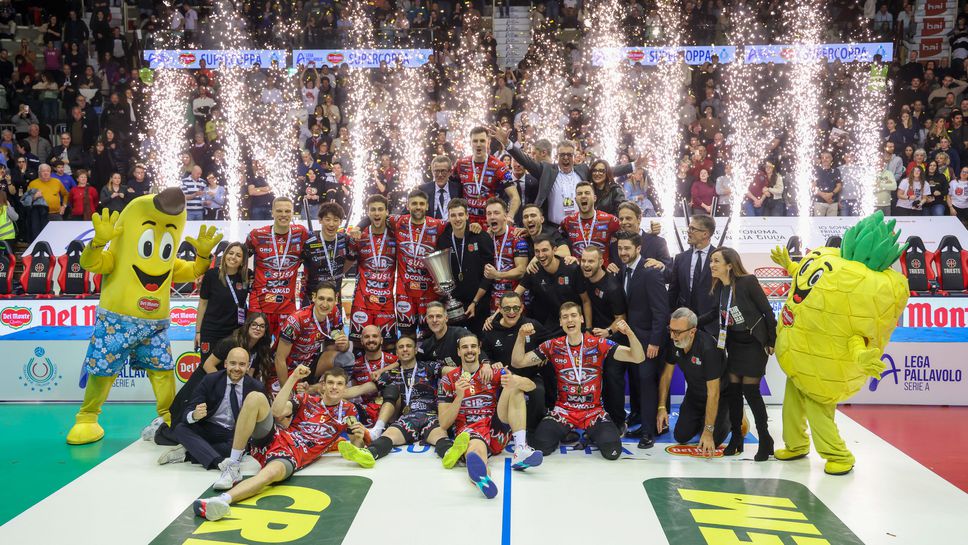 Перуджа пречупи Верона и спечели рекордна Суперкупа на Италия