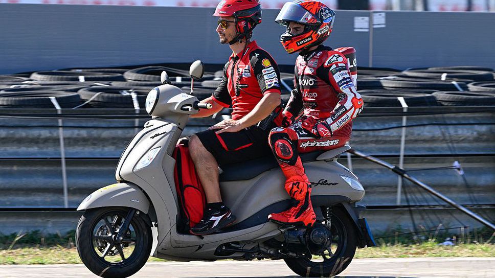 Марк Маркес за спуканата гума в Тайланд: Сякаш ударих голям камък