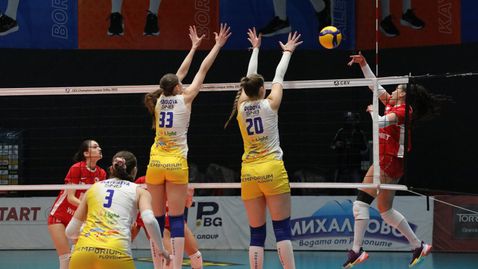 Марица спечели редовния сезон след 16 от 16 и категоричен успех срещу ЦСКА