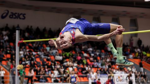 Саръбоюков със златен требъл и покрит норматив за Европейското в скока на височина - 2.28 м