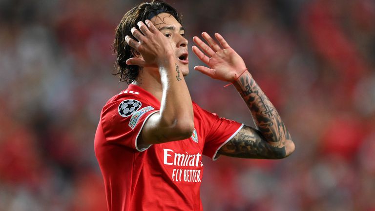  Бенфика сложи цена от 60 милиона евро за уругвайски нападател 