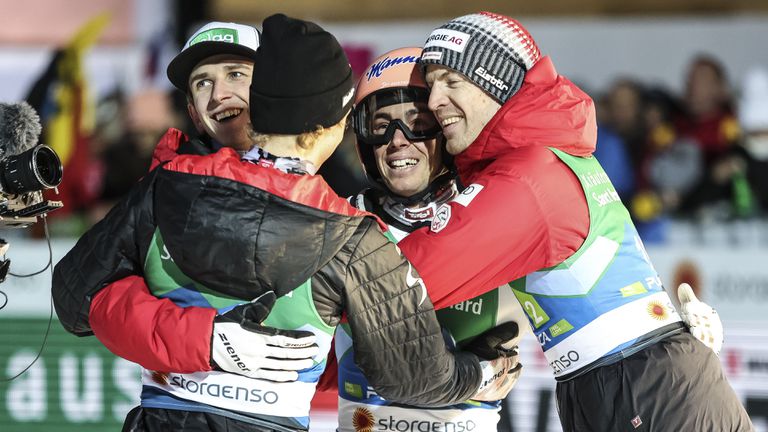 Австриецът Щефан Крафт спечели индивидуалното състезание по ски полети в