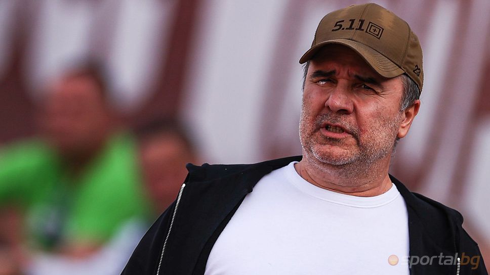 Спонсорът на ЦСКА 1948 Цветомир Найденов пожела успех на Валентин